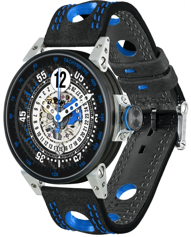 B.R.M. Watches V6-44 Touring Medium Blue Watch sold by C.W. Sellors