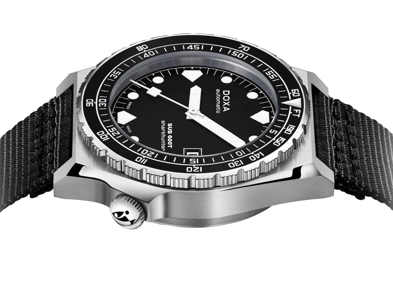 Doxa SUB 600T Sharkhunter Nato Watch sold by C.W. Sellors product image thumbnail 3