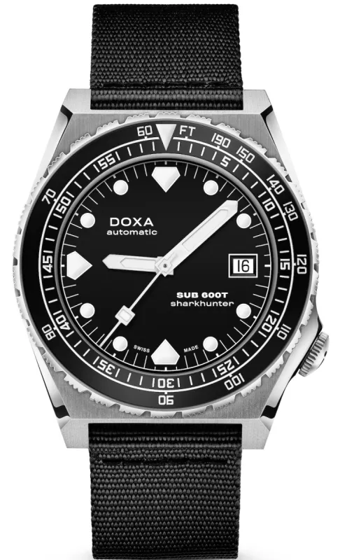 Doxa SUB 600T Sharkhunter Nato Watch sold by C.W. Sellors