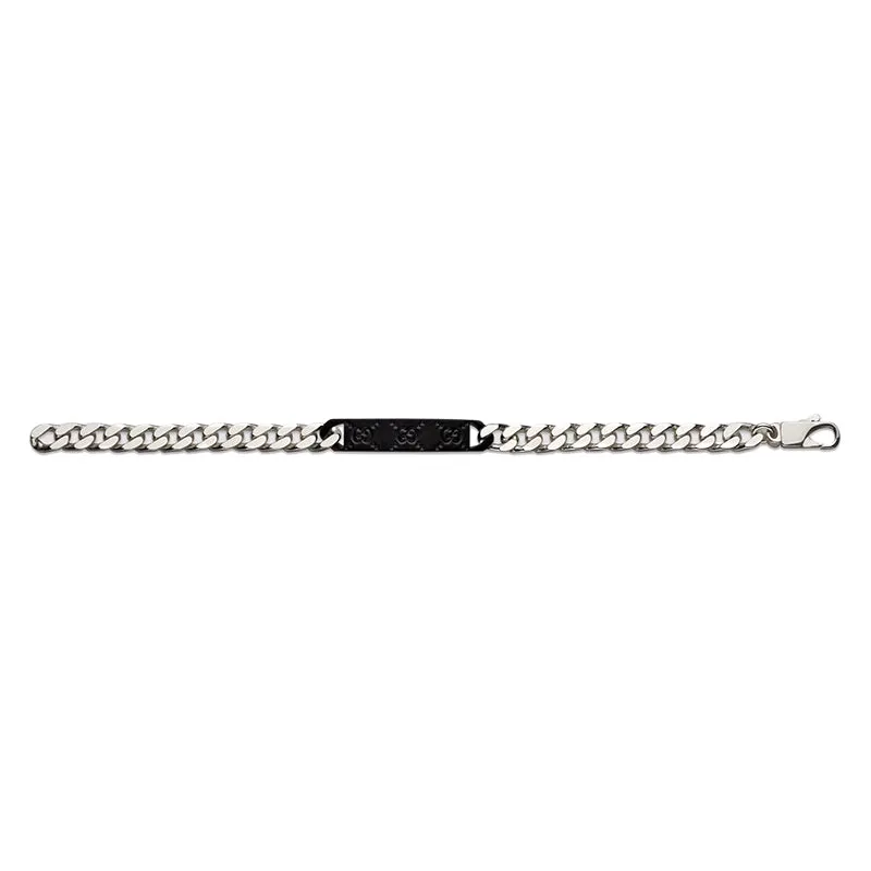 Gucci Tag Sterling Silver Chain Bracelet sold by C.W. Sellors product image thumbnail 2