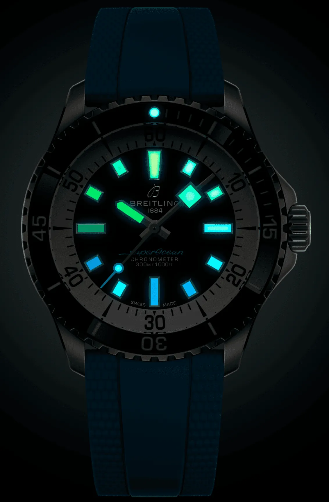 Breitling Superocean Automatic 42 Rainbow Watch sold by C.W. Sellors product image thumbnail 3