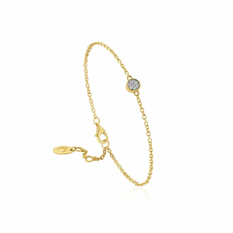 Clogau Celebration 9ct Gold Laboratory Diamond Bracelet sold by C.W. Sellors