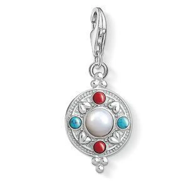 Thomas Sabo Charm Club Ethnic Coin Charm D sold by C.W. Sellors