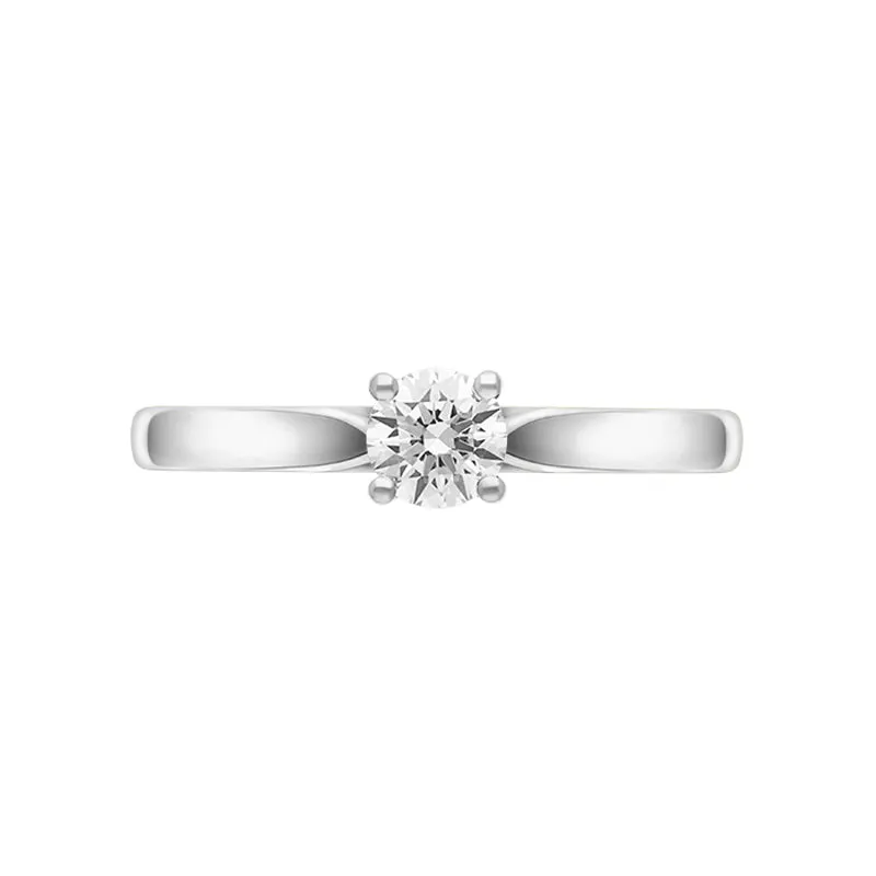 Platinum Diamond Round Brilliant Cut Solitaire Ring sold by C.W. Sellors product image thumbnail 2