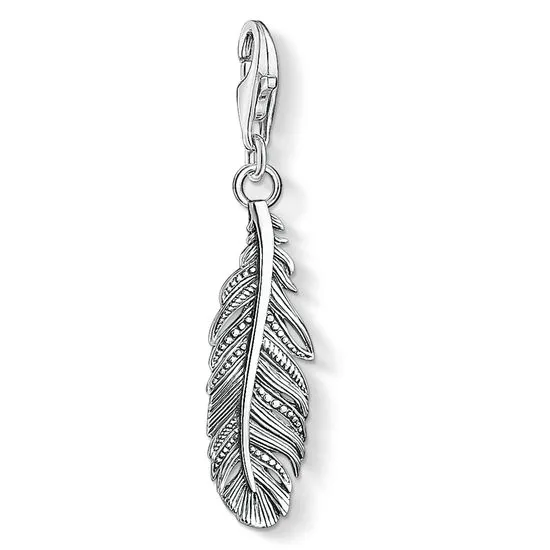 Thomas Sabo Charm Club Sterling Silver Ethnic Feather Charm sold by C.W. Sellors