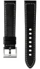 Hamilton Strap Khaki Field Leather Black sold by C.W. Sellors