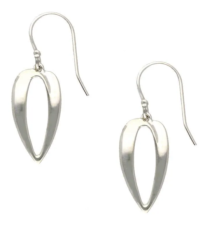 Sterling Silver Long Teardrop Earrings sold by C.W. Sellors