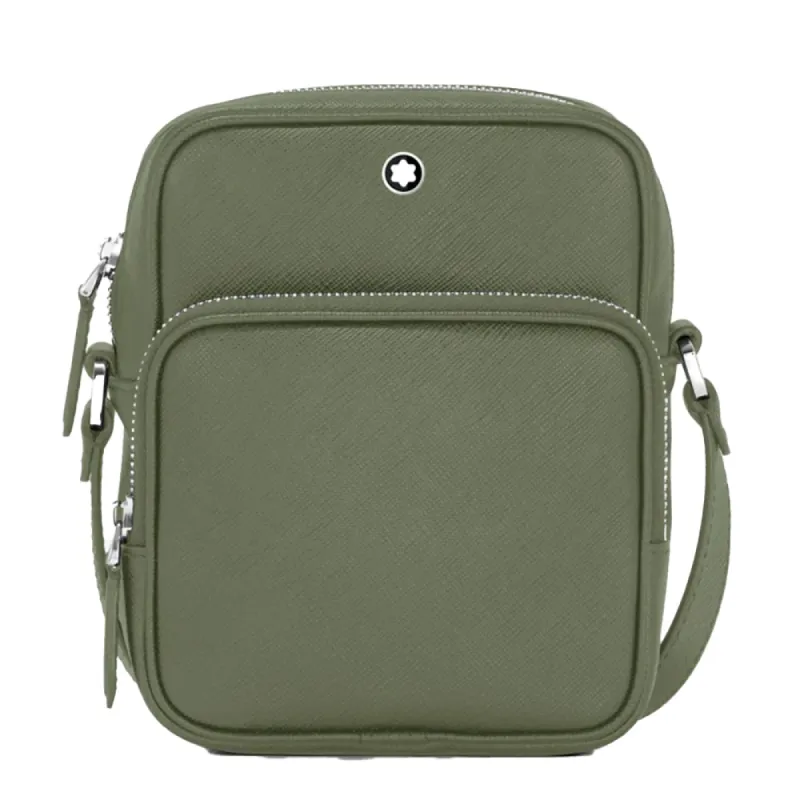 Montblanc Sartorial Nano Messenger Clay sold by C.W. Sellors