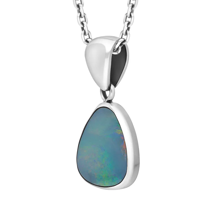 Sterling Silver Opal Doublet Abstract Necklace D sold by C.W. Sellors product image thumbnail 2