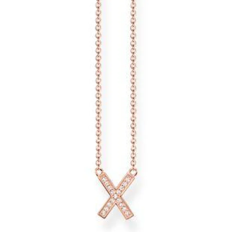 Thomas Sabo Glam And Soul Rose Gold Necklace D sold by C.W. Sellors
