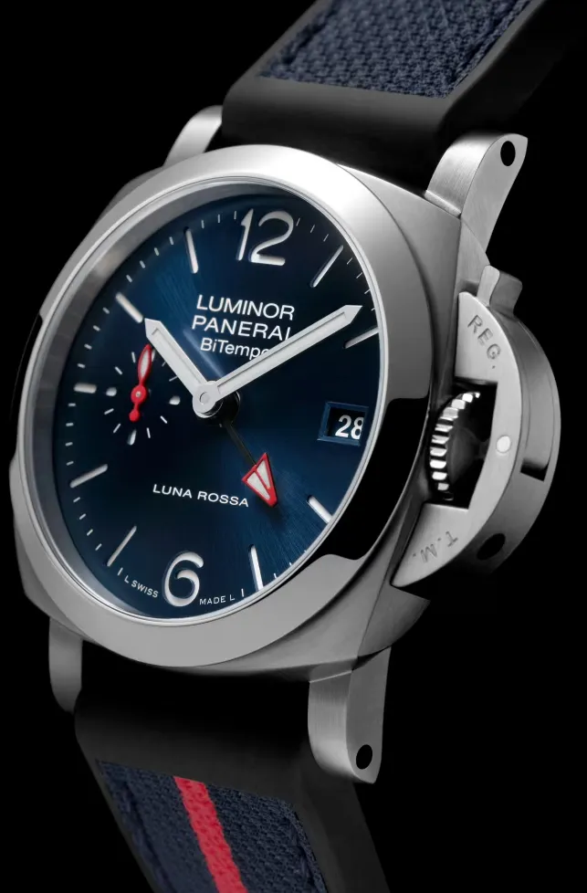 Panerai Luminor Quaranta BiTempo Luna Rossa Watch sold by C.W. Sellors product image thumbnail 5