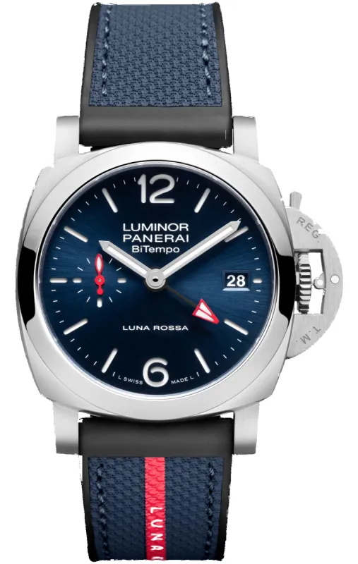 Panerai Luminor Quaranta BiTempo Luna Rossa Watch made by Panerai