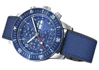 Fortis Novonaut N-42 Cobalt Blue Edition Watch sold by C.W. Sellors