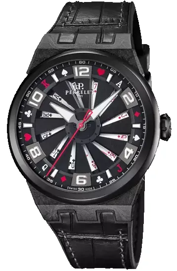 Perrelet Turbine Poker Royale Flush Limited Edition Watch sold by C.W. Sellors