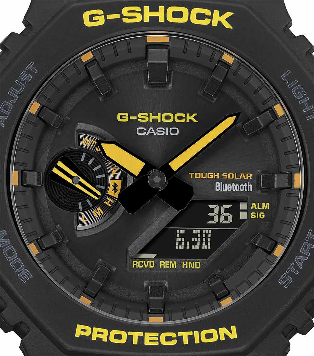 G-Shock 2100 Black Caution Yellow Mens sold by C.W. Sellors product image thumbnail 3
