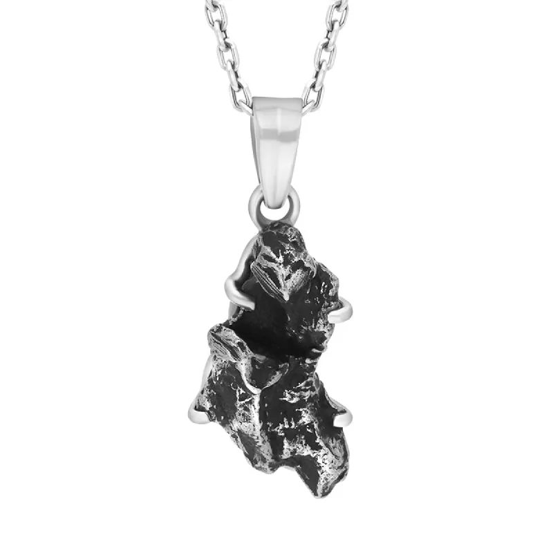Sterling Silver Meteorite Unique Necklace D sold by C.W. Sellors