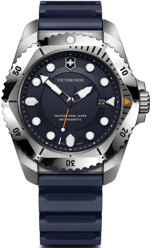 Victorinox Dive Pro Quartz Three Hands Steel Watch sold by C.W. Sellors