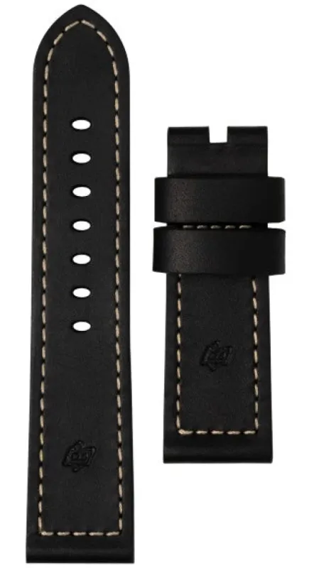 Panerai Strap Calf Black 24/22mm sold by C.W. Sellors
