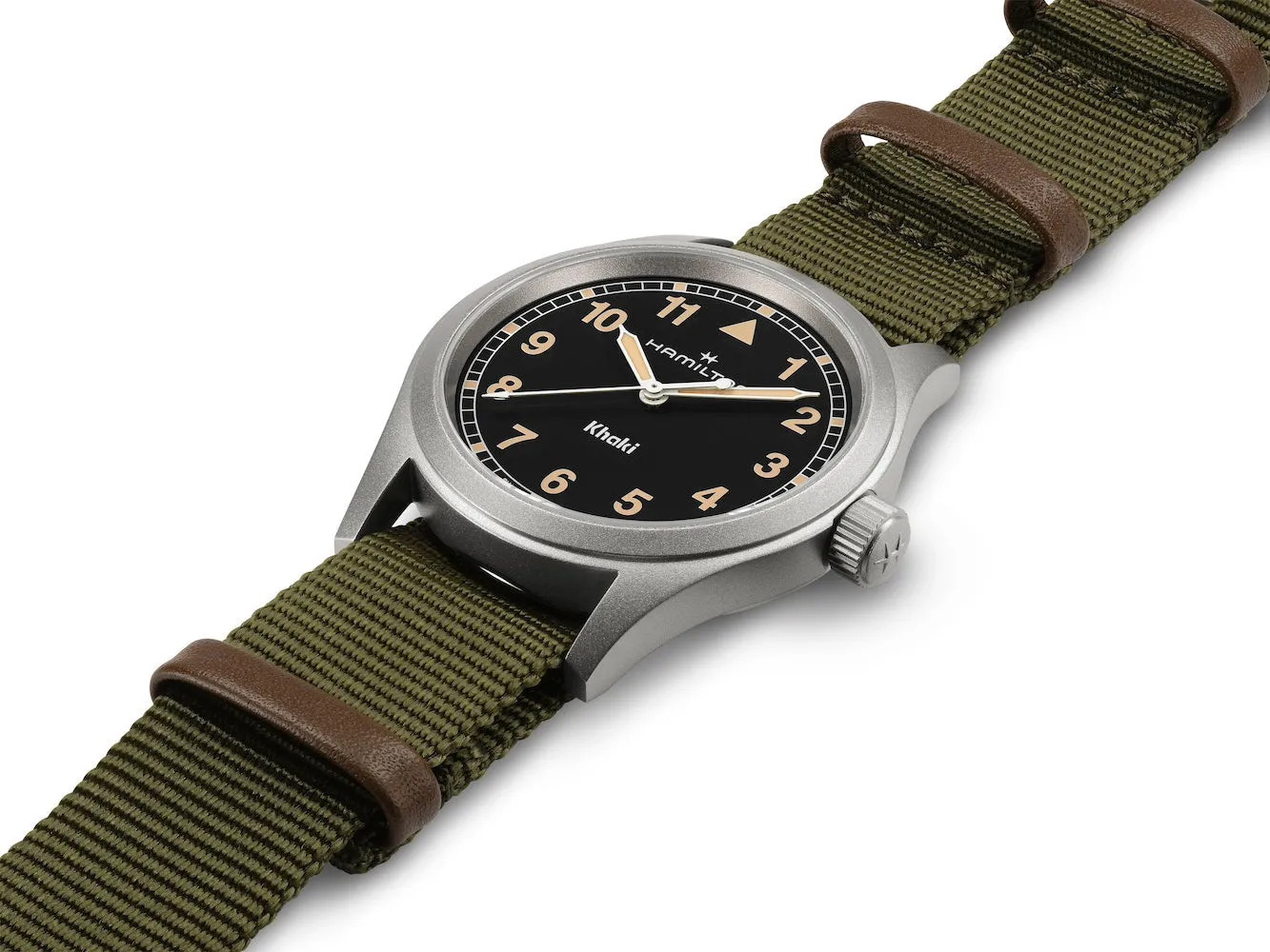 Hamilton Khaki Field Quartz Watch sold by C.W. Sellors product image thumbnail 2