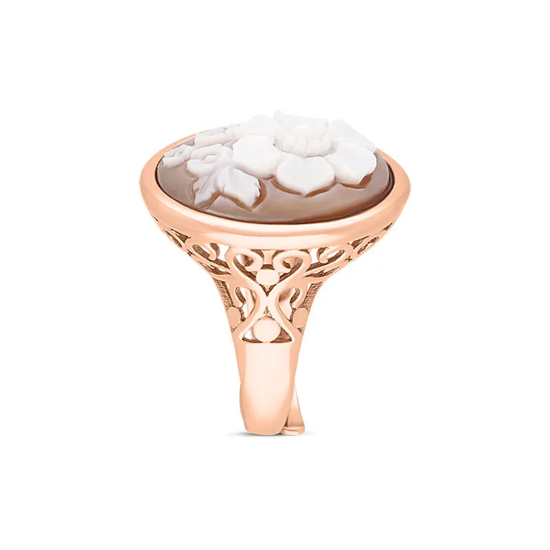 Cameo Italy Rose Gold Plated Sterling Silver Flower Bunch Ring D sold by C.W. Sellors product image thumbnail 2