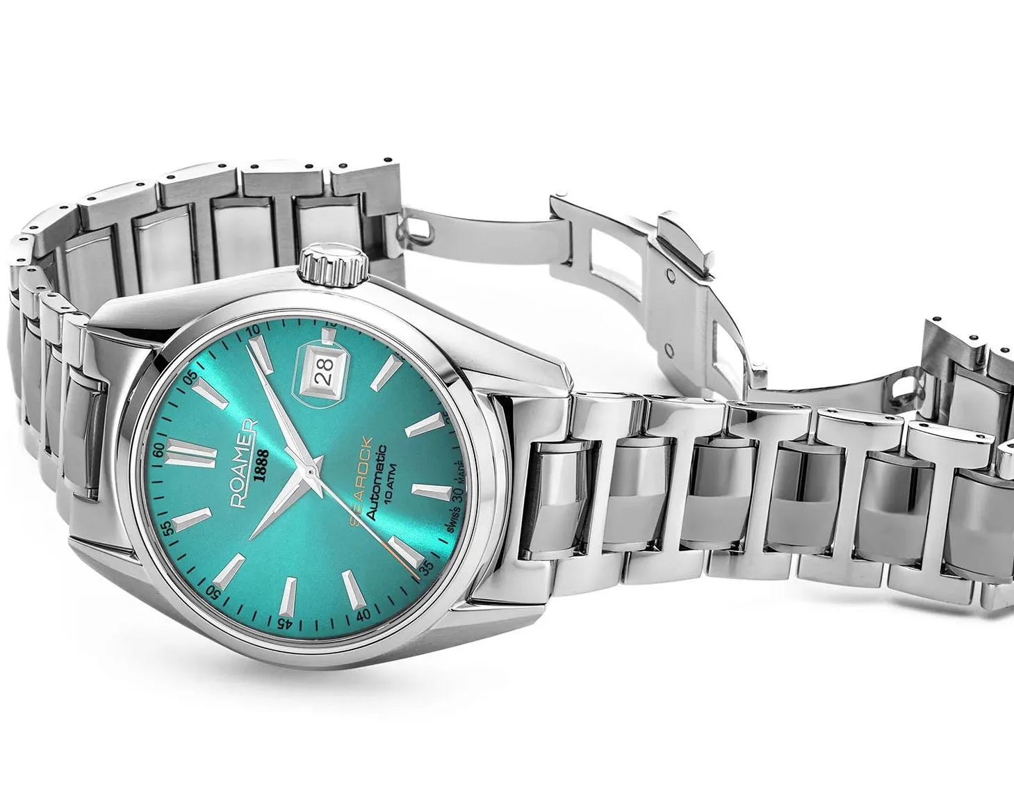 Roamer Searock Automatic Marine Blue Watch sold by C.W. Sellors product image thumbnail 2