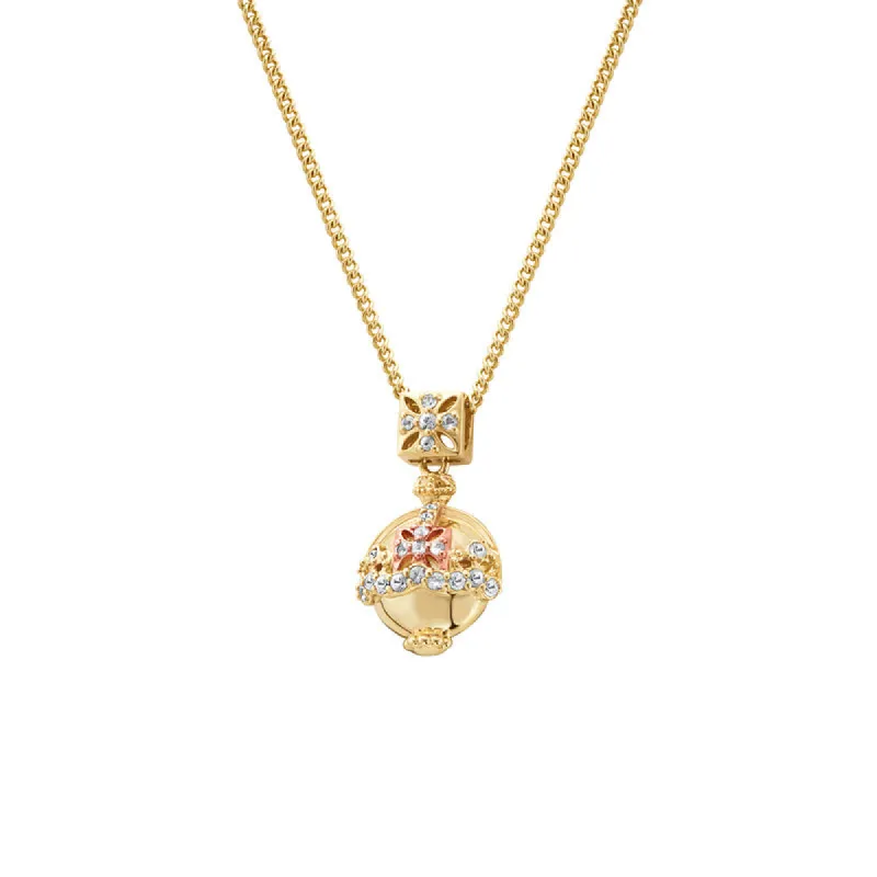 Clogau Royal Crown 9ct Gold Genuine Zircon Pendant D sold by C.W. Sellors