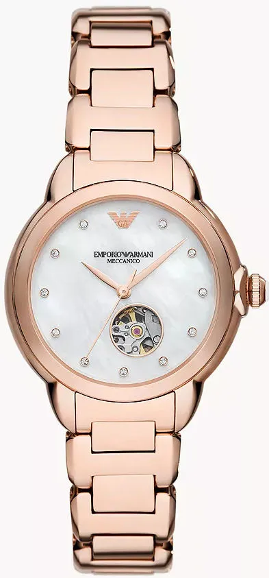 Emporio Armani Mother Of Pearl Ladies Watch sold by C.W. Sellors