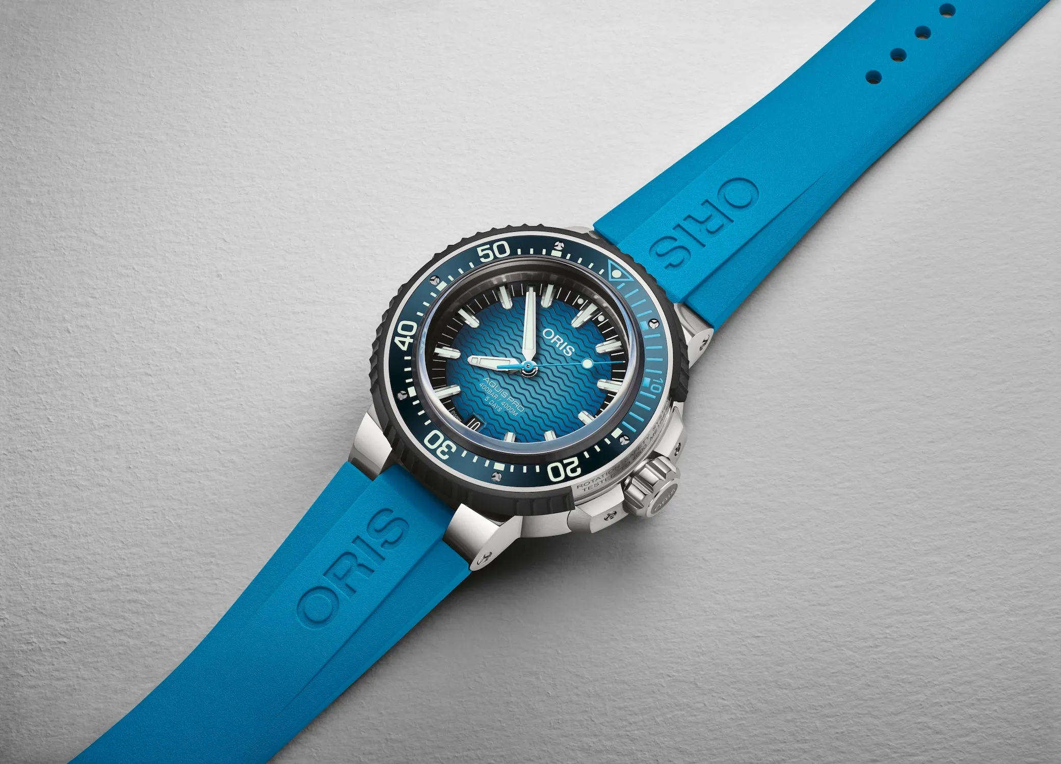 Oris AquisPro 4000m Calibre 400 Watch sold by C.W. Sellors product image thumbnail 4