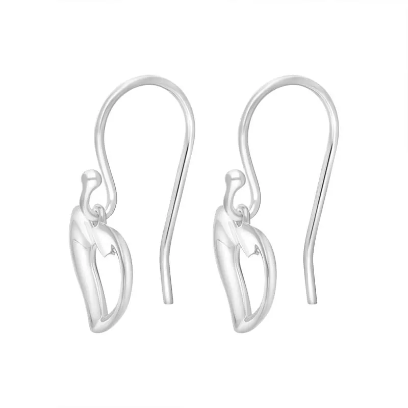 Sterling Silver Heart Drop Earrings D sold by C.W. Sellors product image thumbnail 2