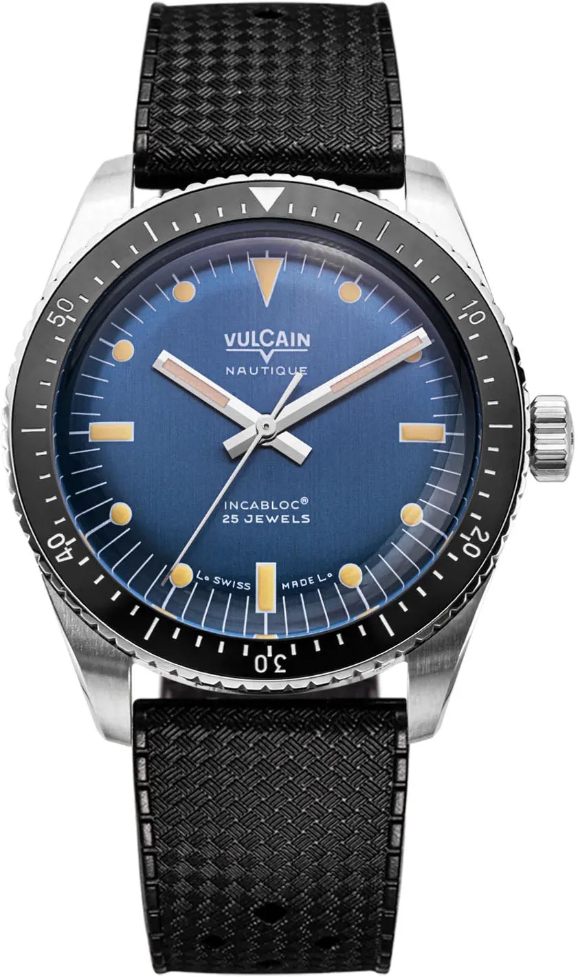 Vulcain Skindiver Blue Watch sold by C.W. Sellors