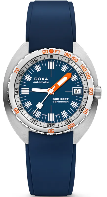 Doxa SUB 200T Caribbean Iconic Watch made by C.W. Sellors