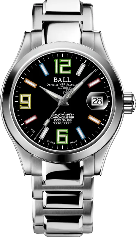 Ball Watch Company Engineer III Pioneer II 36mm Rainbow Limited Edition Watch made by C.W. Sellors