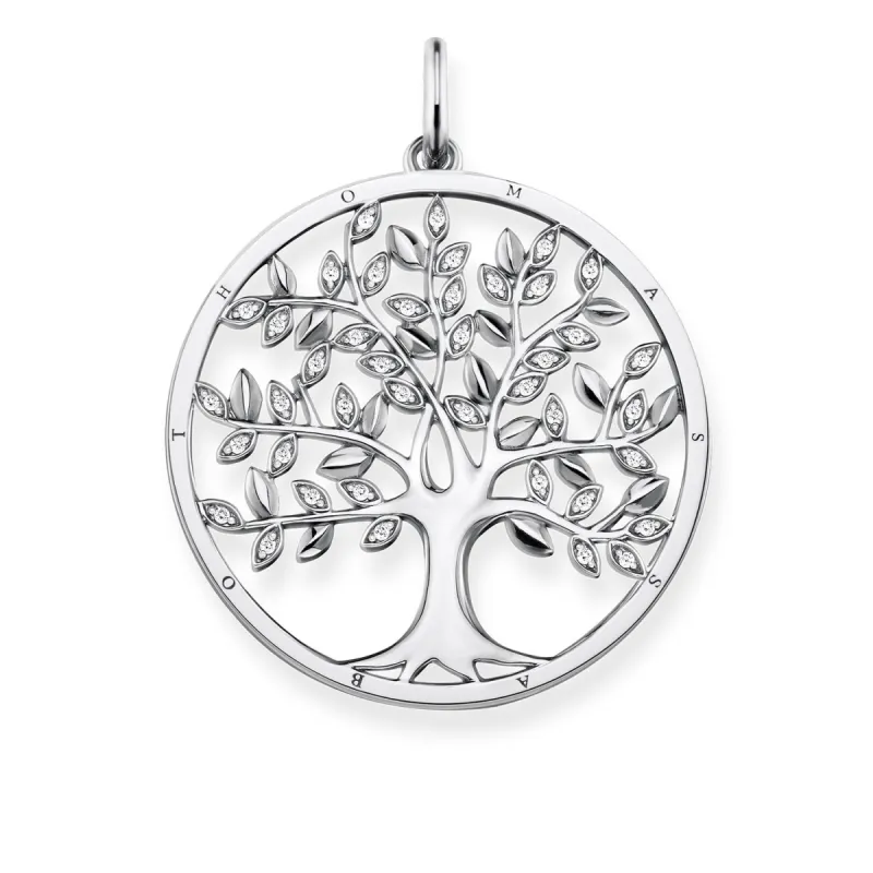Thomas Sabo Glam & Soul Sterling Silver Tree of Love Pendant sold by C.W. Sellors