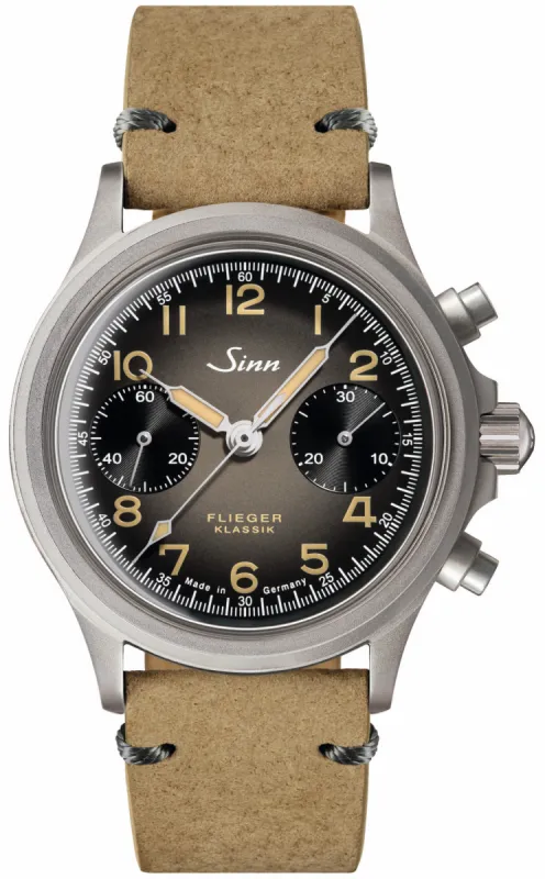 Sinn 356 Pilot Classic AS E Leather Watch sold by C.W. Sellors