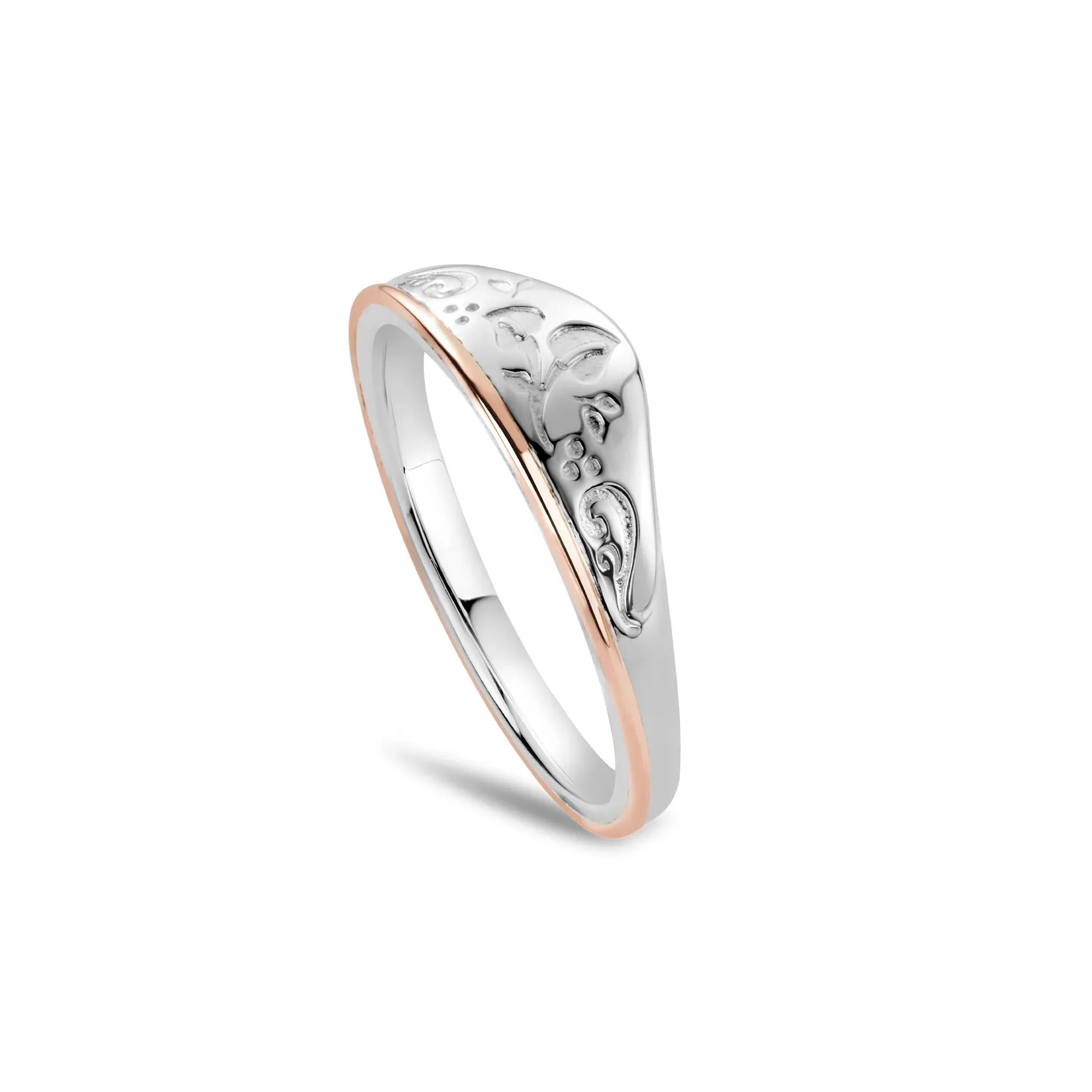 Clogau Tree of Life Filigree Silver Ring D sold by C.W. Sellors