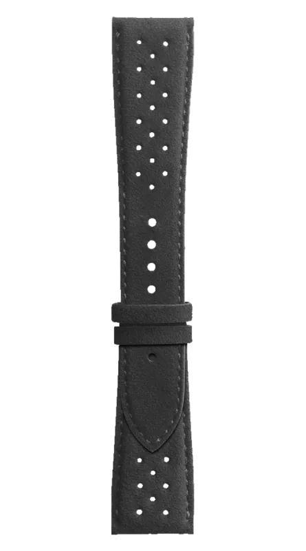 Bell & Ross Strap Vintage BR V2 Perforated Black Alcantara Large sold by C.W. Sellors