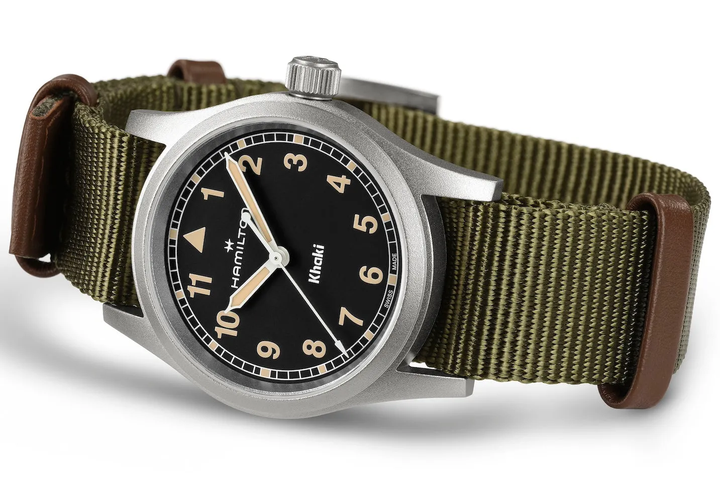 Hamilton Khaki Field Quartz Watch sold by C.W. Sellors product image thumbnail 2