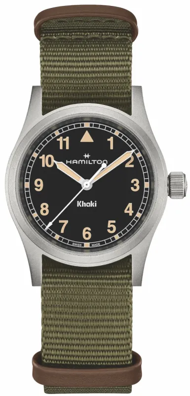 Hamilton Khaki Field Quartz Watch sold by C.W. Sellors