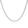 Sterling Silver 18 Inch Squared Snake Chain sold by C.W. Sellors