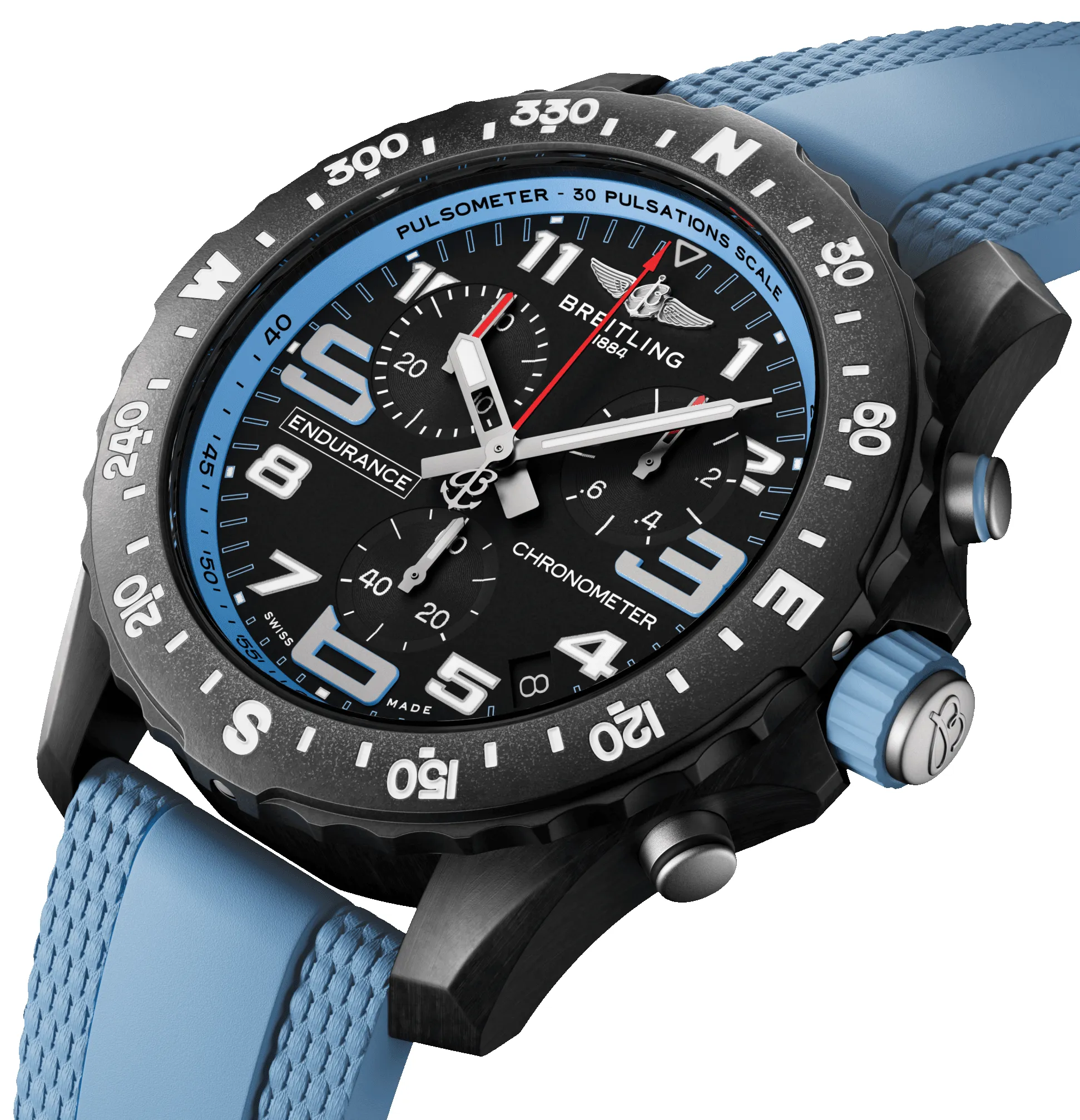 Breitling Endurance Pro 44 Blue Watch sold by C.W. Sellors product image thumbnail 4