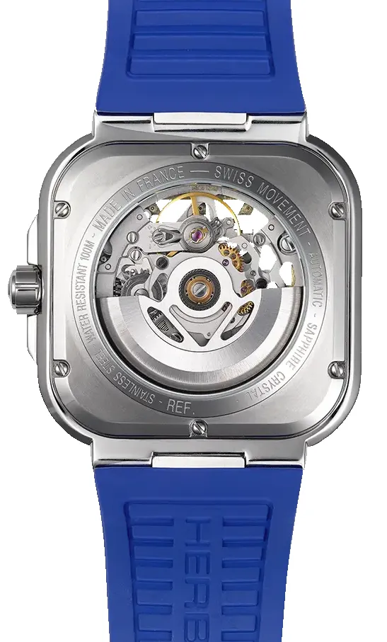 Herbelin Cap Camarat Square Automatic Skeleton Limited Edition Watch sold by C.W. Sellors product image thumbnail 2