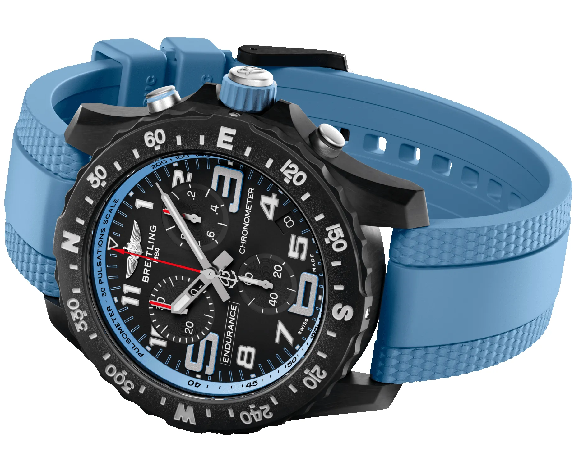 Breitling Endurance Pro 44 Blue Watch sold by C.W. Sellors product image thumbnail 5