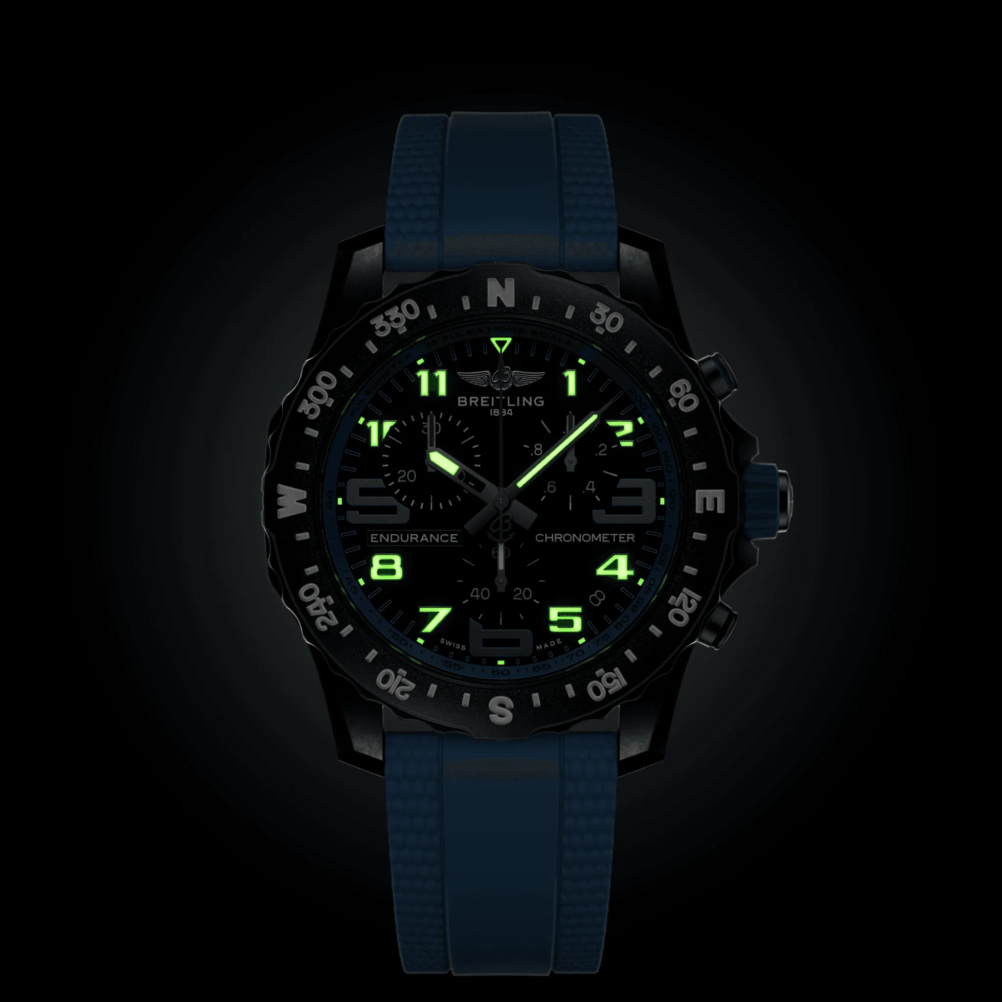Breitling Endurance Pro 44 Blue Watch sold by C.W. Sellors product image thumbnail 2