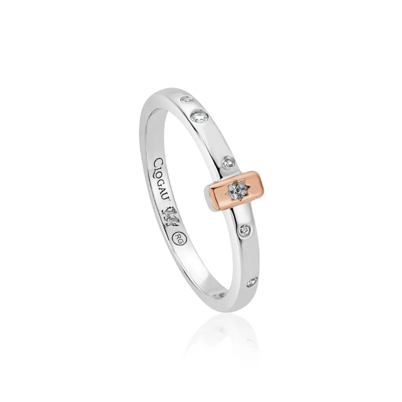 Clogau Stars Of The Llyn Peninsula Sterling Silver Topaz Ring D sold by C.W. Sellors
