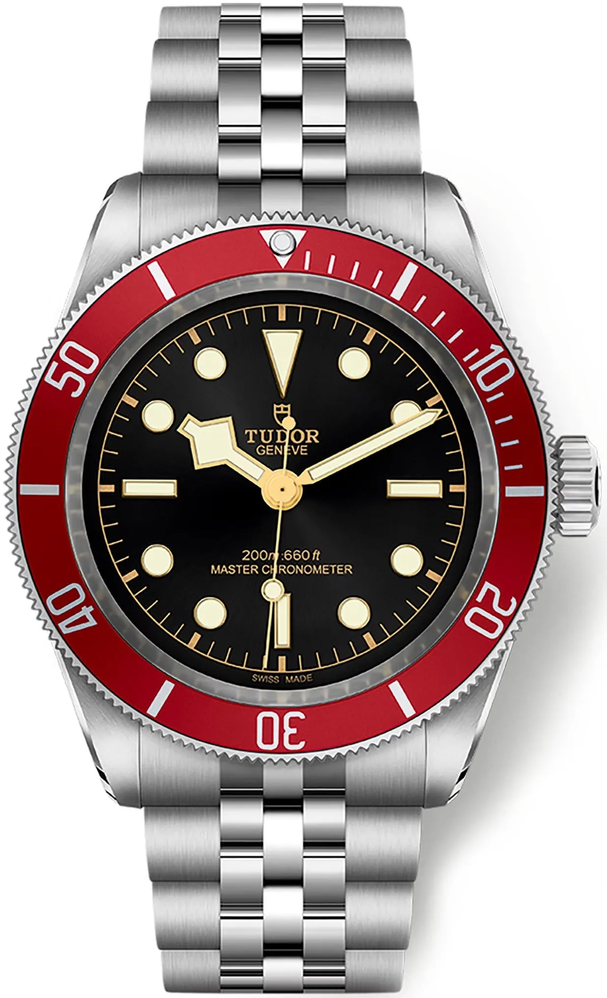TUDOR Black Bay Burgundy Master Chronometer Watch sold by C.W. Sellors