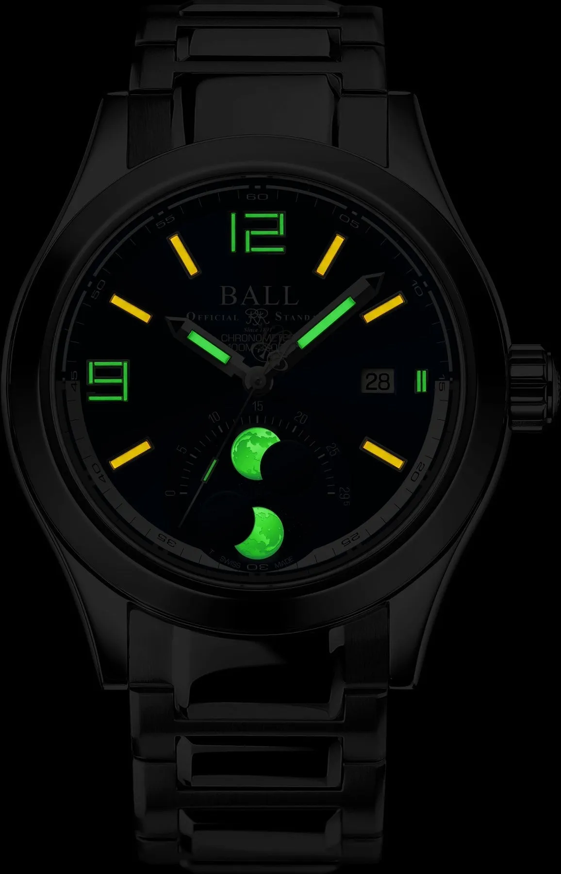 Ball Watch Company Engineer II Moon Phase Chronometer Limited Edition sold by C.W. Sellors product image thumbnail 3