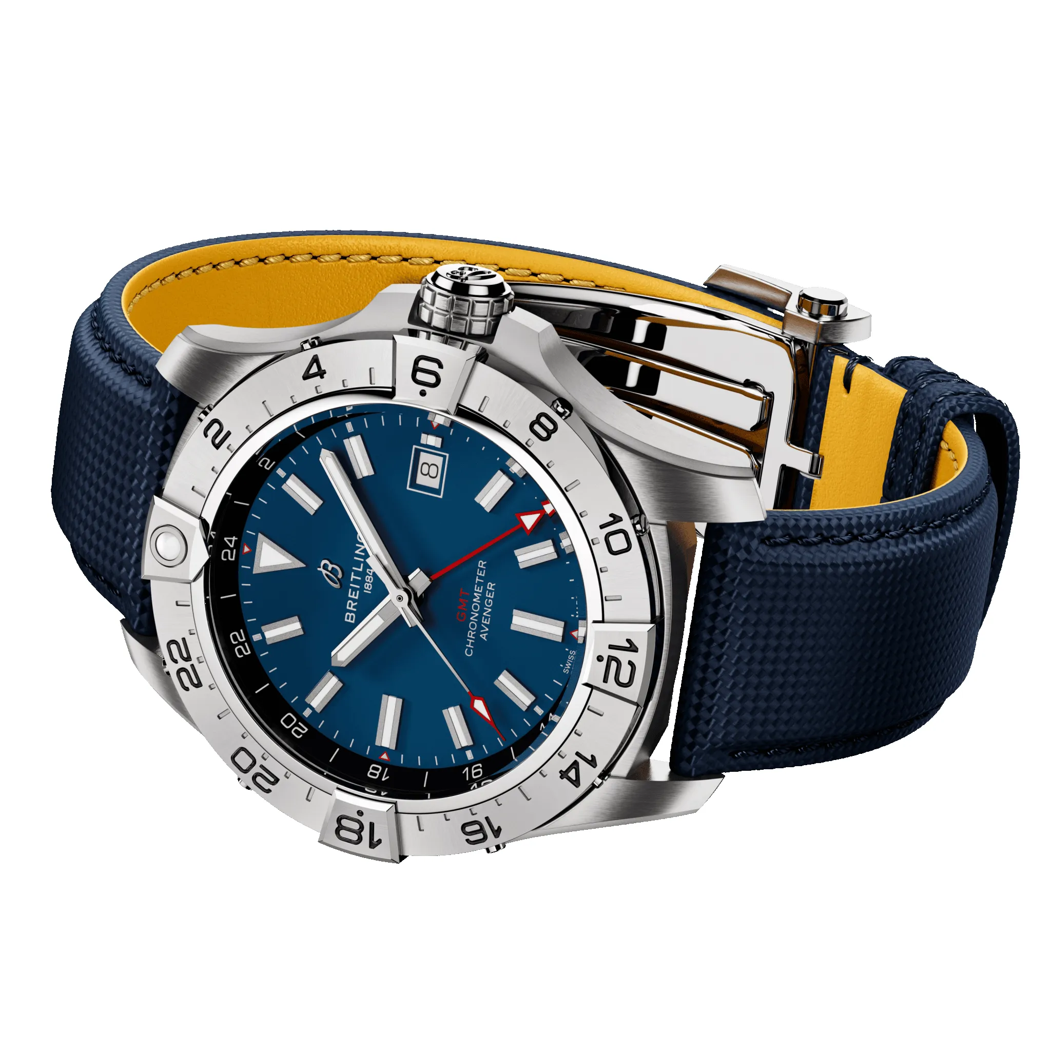 Breitling Avenger Automatic GMT 44 Blue Watch sold by C.W. Sellors product image thumbnail 3