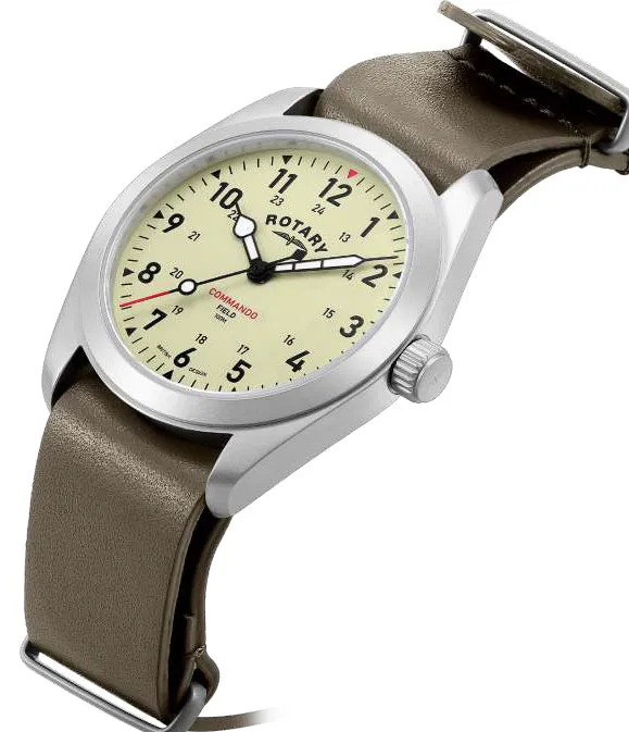 Rotary Commando Field Mens Watch sold by C.W. Sellors product image thumbnail 2