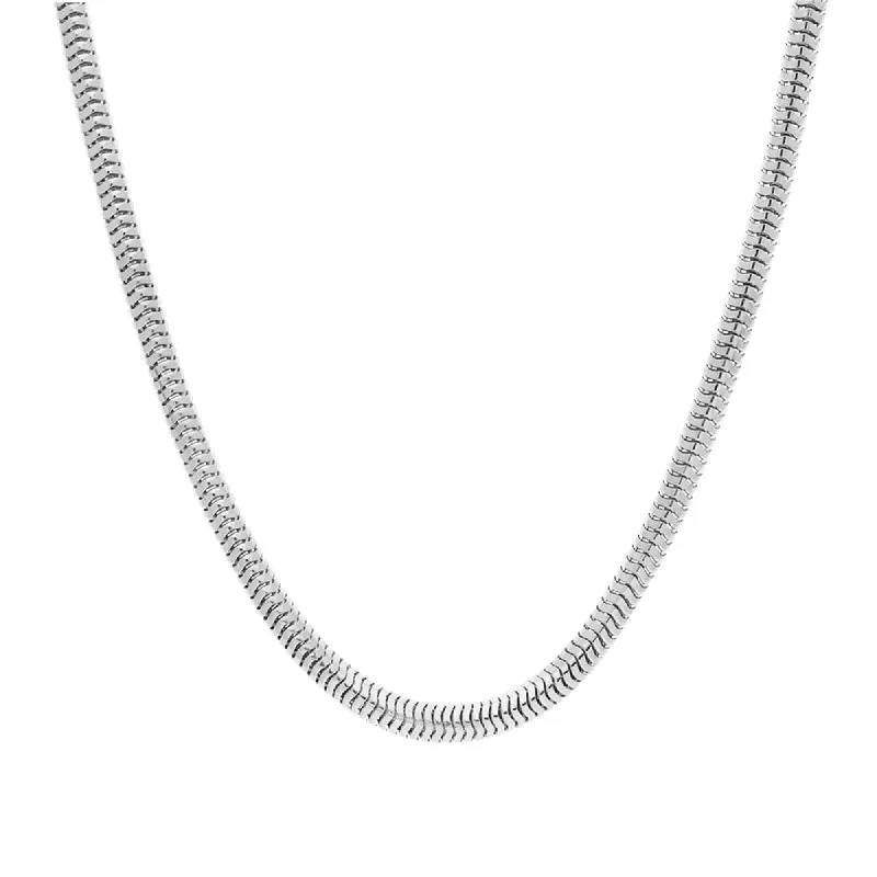 Sterling Silver 20 Inch Rounded Snake Chain sold by C.W. Sellors