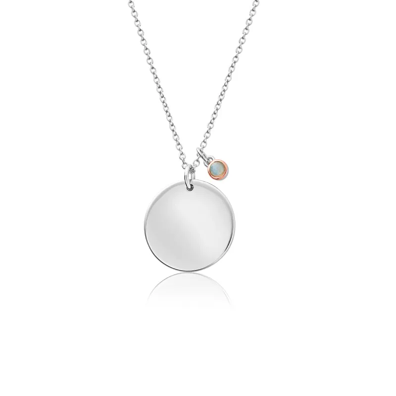 Clogau Celebration June Sterling Silver Birthstone Pendant D sold by C.W. Sellors